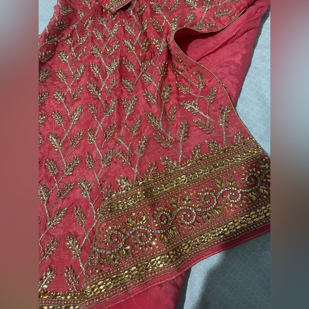 Punjabi/Pakistan Party Wear Salwar Suit - Picture 3 of 5